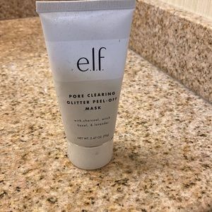 Elf Pore Clearing Glitter Peel-Off Mask with charcoal, witch hazel, and lavender